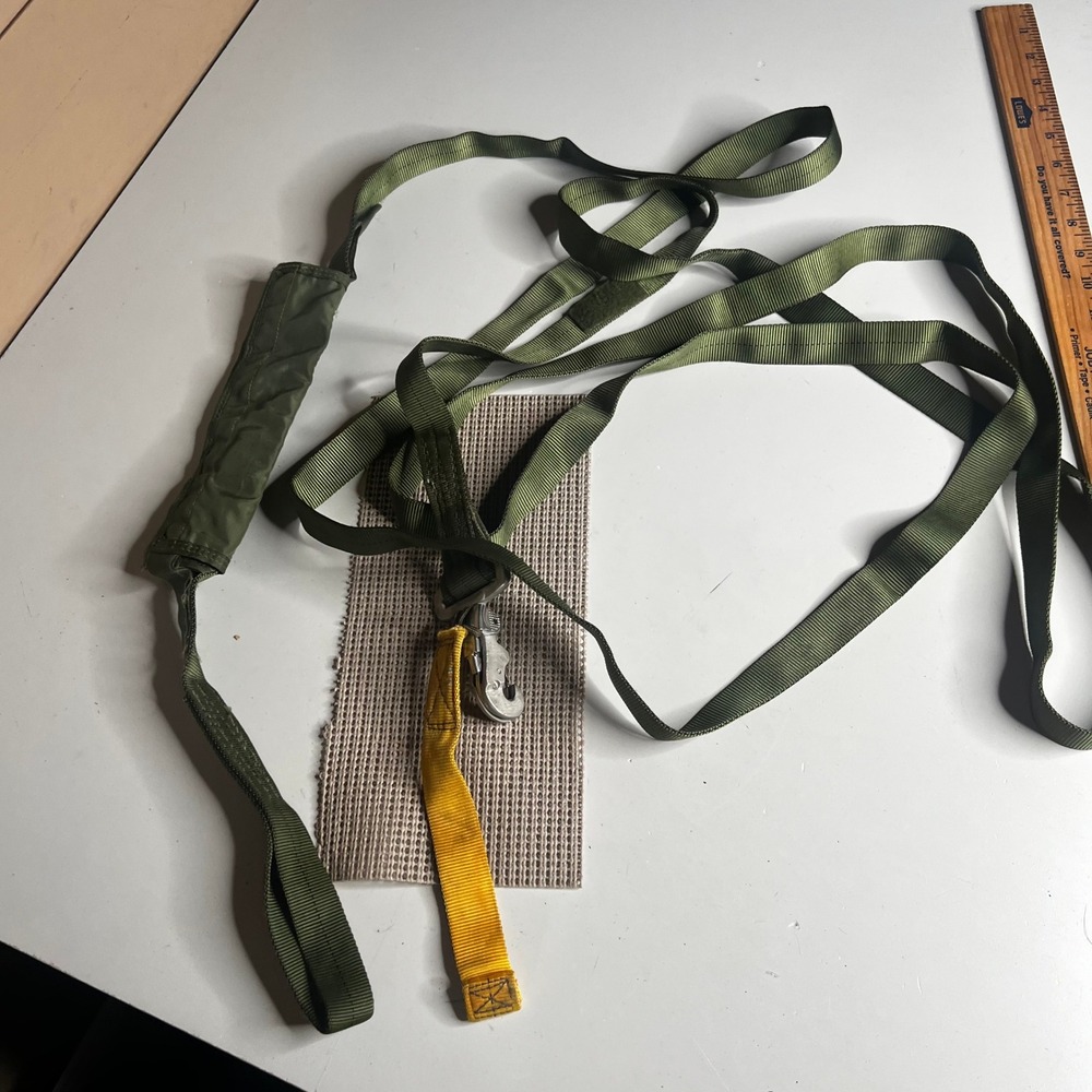 US Military MS22017-1 Safety Lanyard Tactical Nylon Tether Olive Drab Green